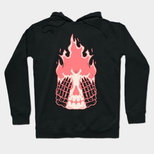 skull flame Hoodie